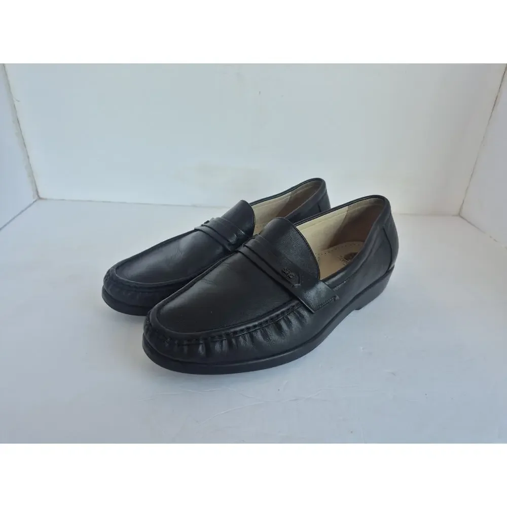 SAS Genuine Handsewn Leather Penny Loafer Comfort Mens Shoes Size 12 M USA